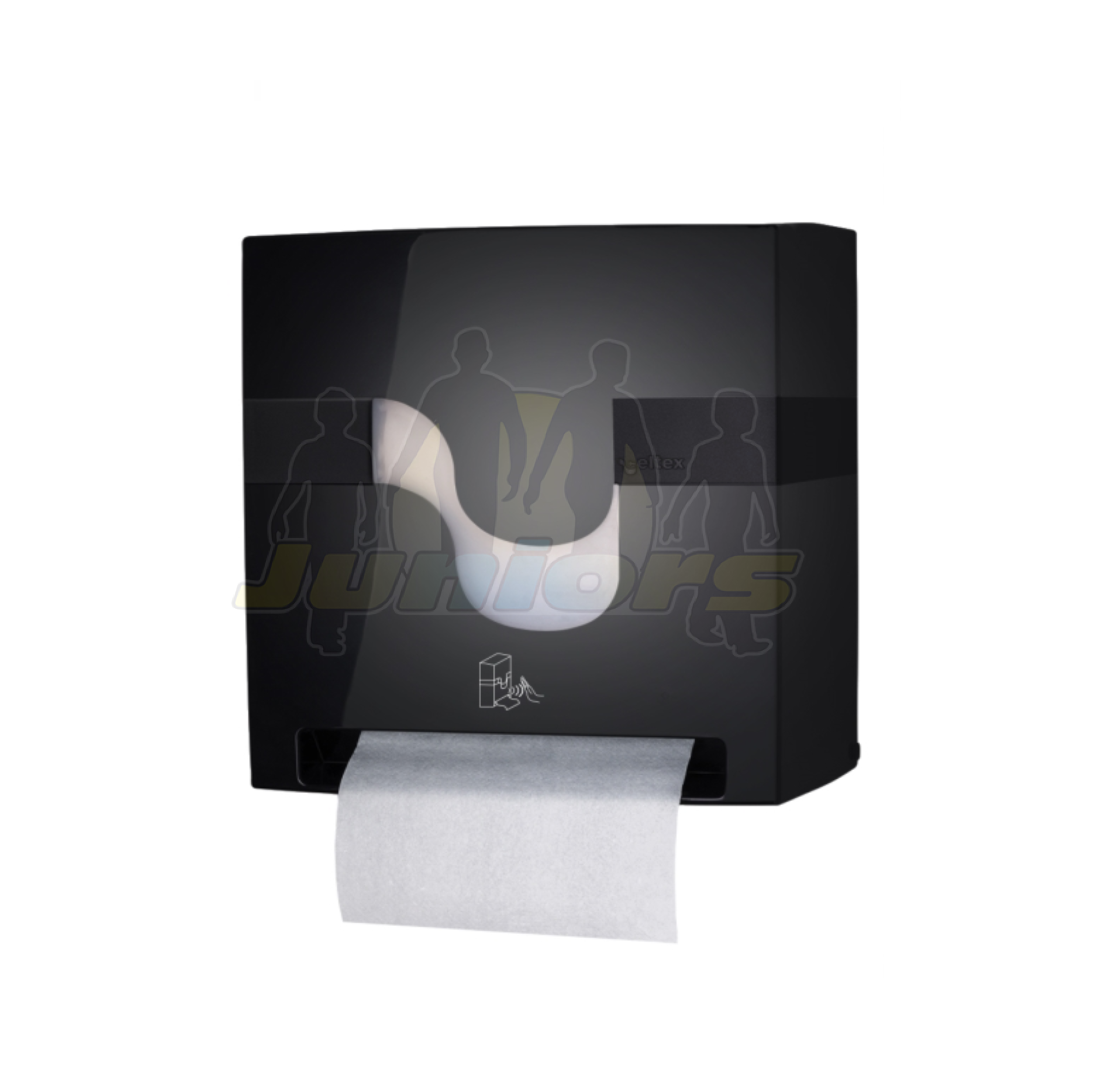 DISP E-CONTROL BOBSYSTEM HANDTOWEL BLACK BAT.