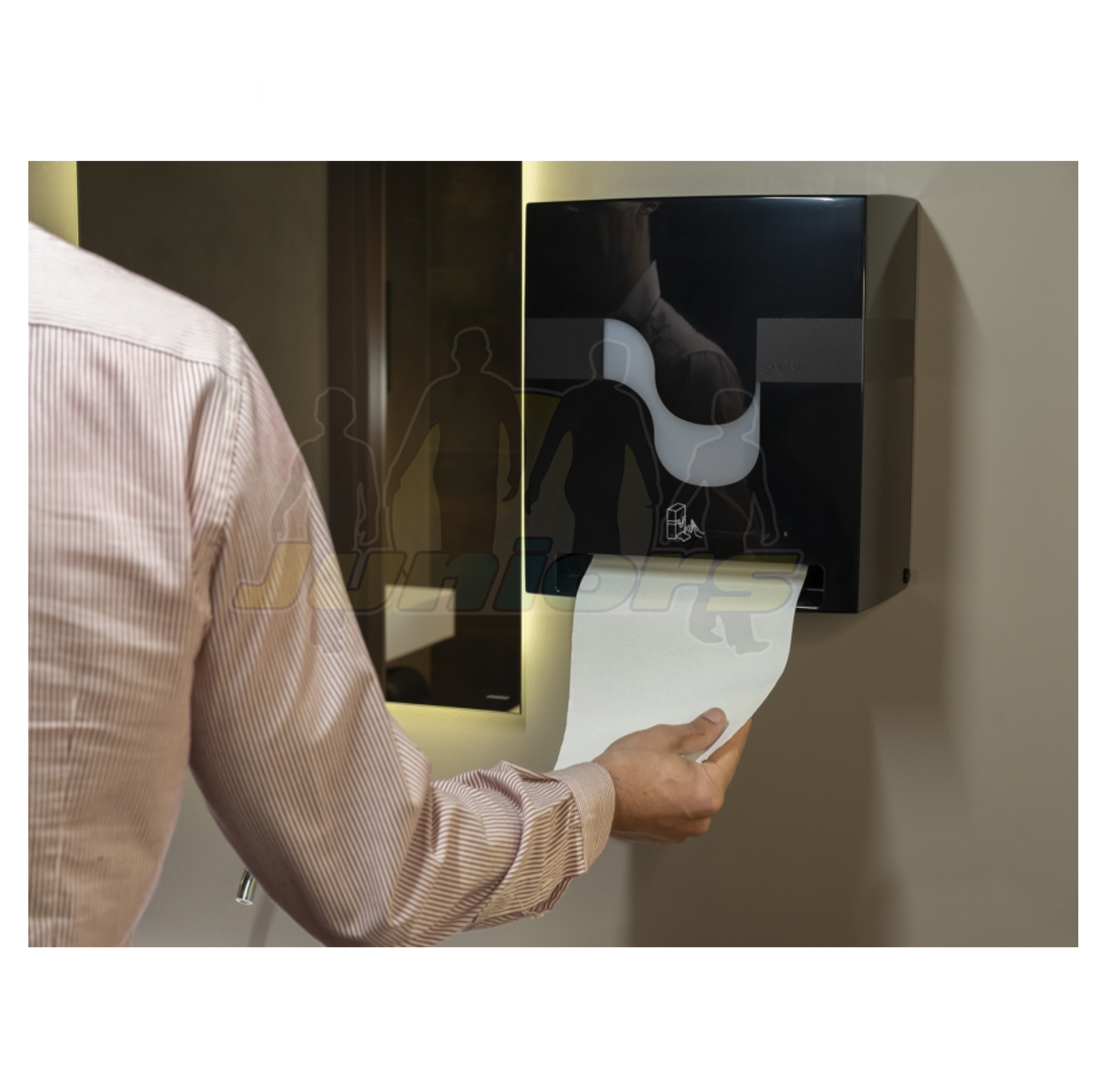 DISP E-CONTROL BOBSYSTEM HANDTOWEL BLACK BAT. - immagine 3
