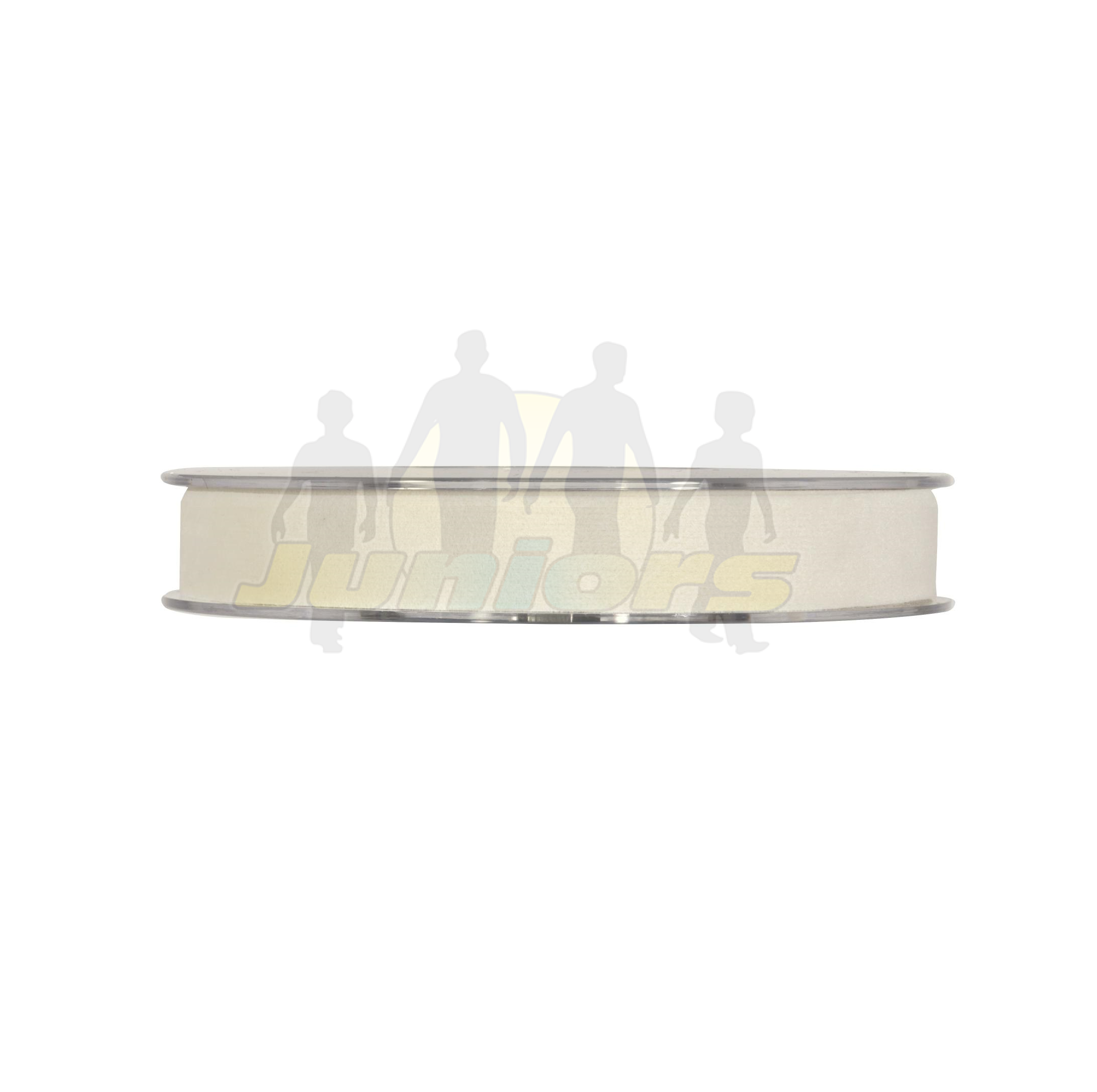 NASTRO DOUBLE VELVET MM15X7MT LIGHT CREAM 3066
