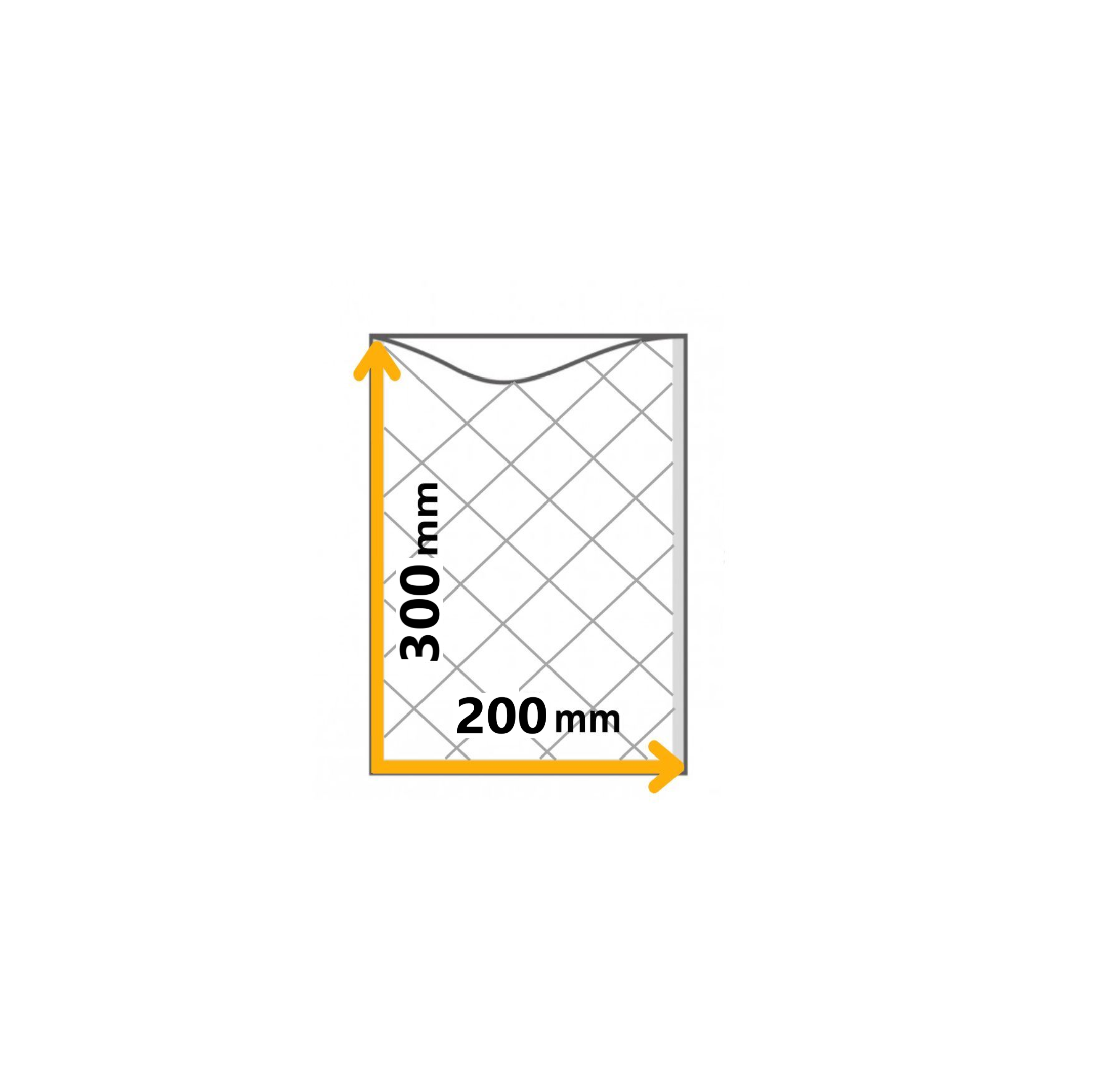 BUSTE GOFFRATE ROMBO 200X300 PZ 50 - immagine 2