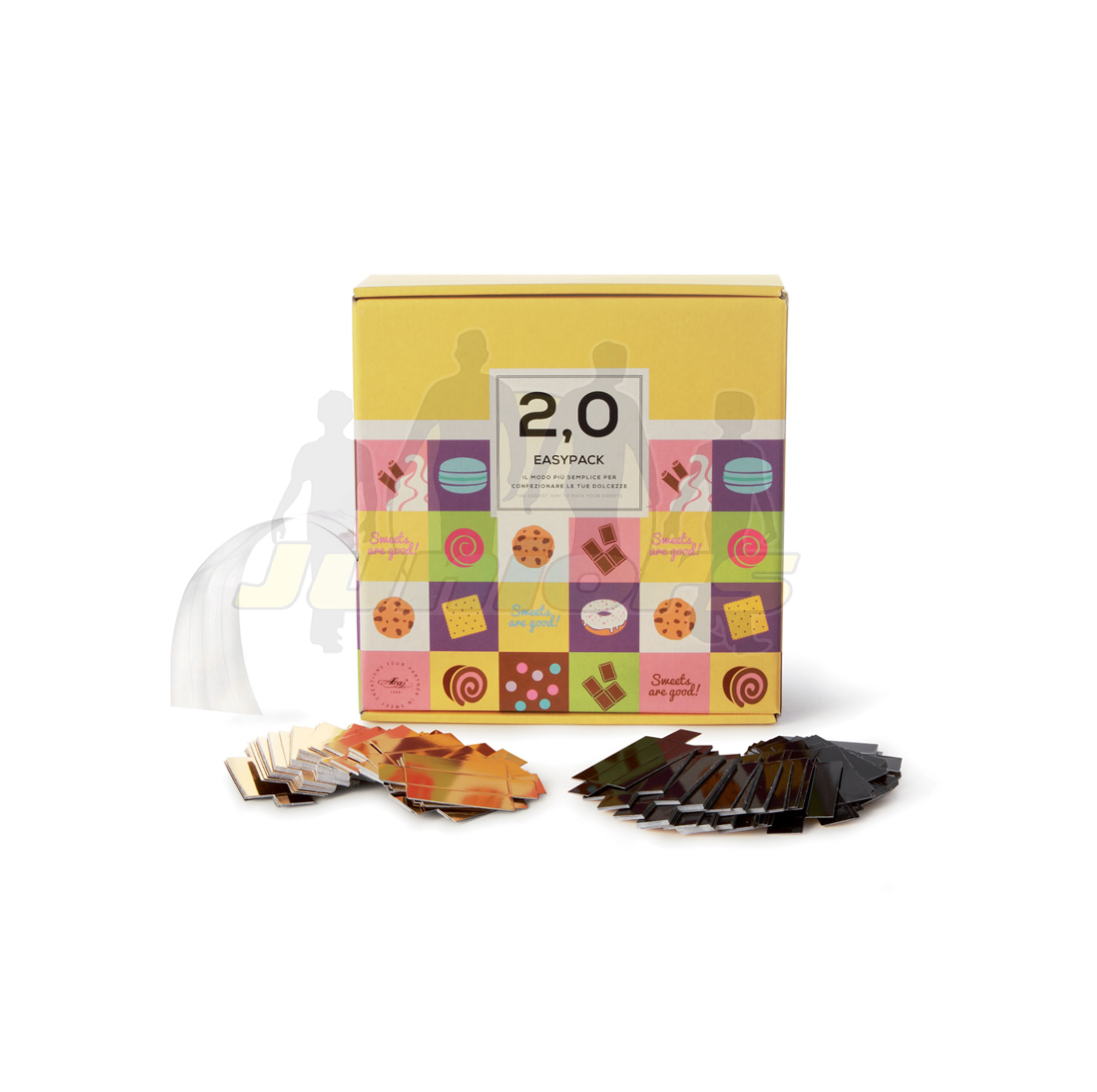 EASYPACK MACARON 2.0X6.0 CMS/C ROT 15MT DOLCI