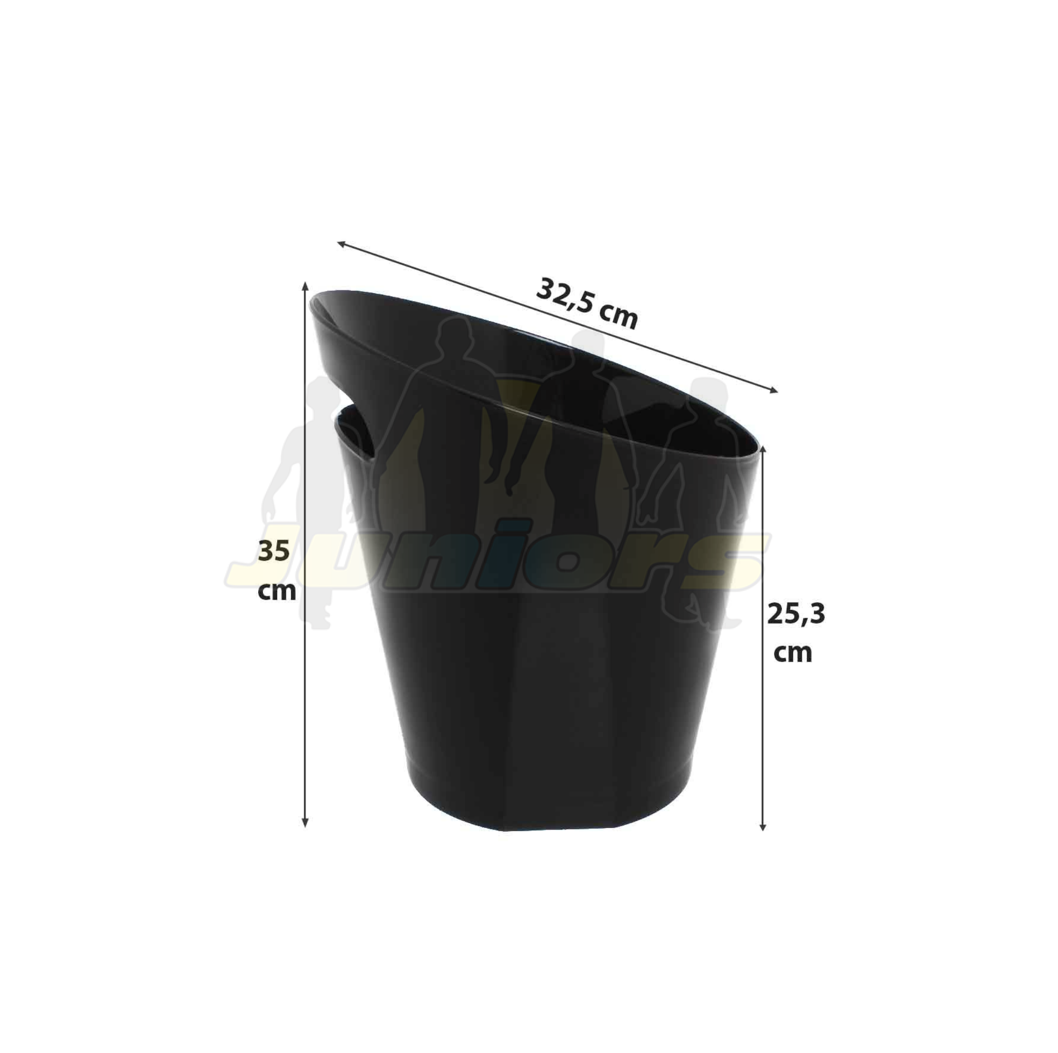 SECCHIELLO SURSUM PP NERO CF 4PZ CT 1CF CA-602 - immagine 2