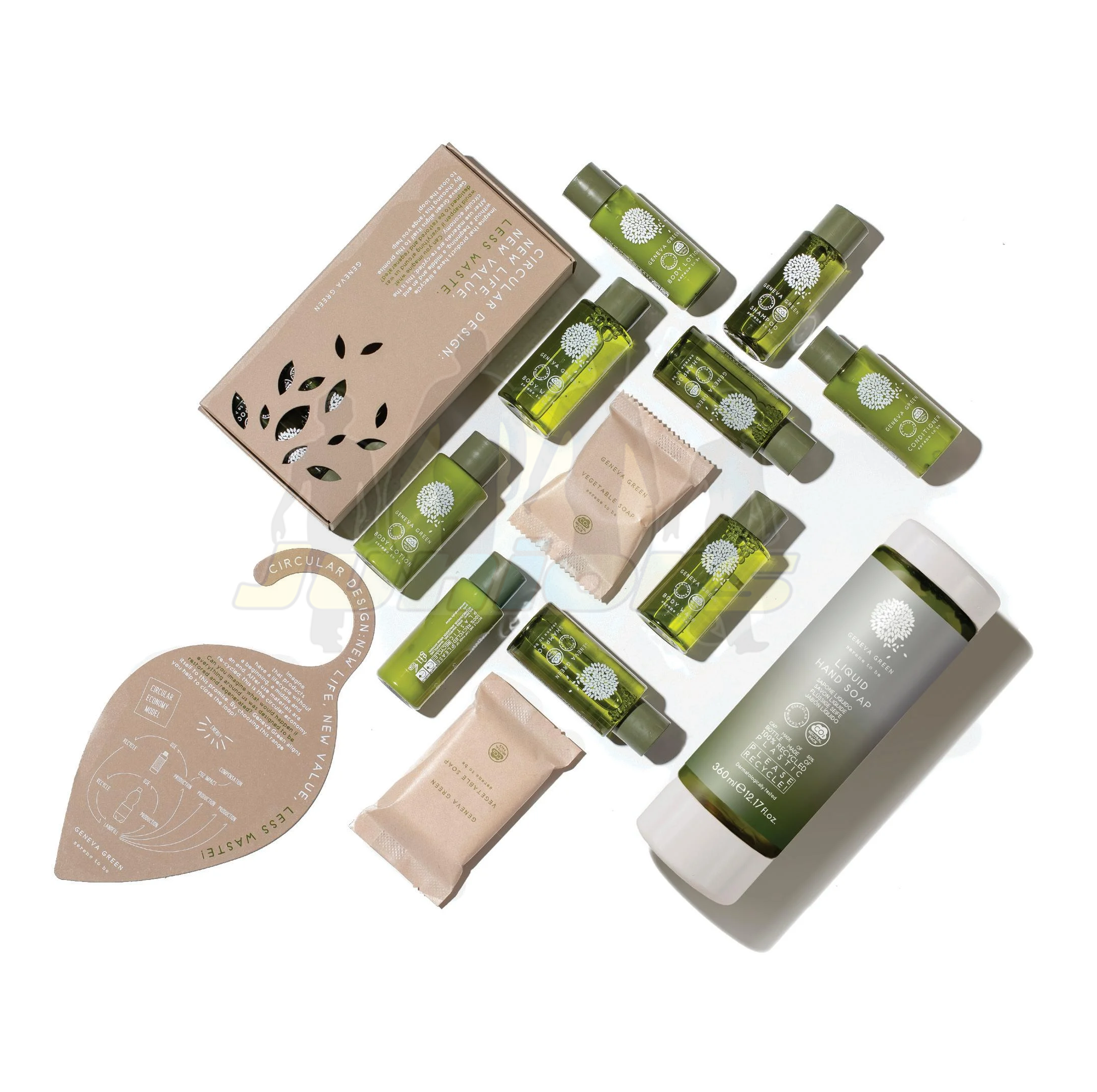 MONO SAPONE VEG GENEVA GREEN FLOW-PACK GR15 PZ - immagine 2
