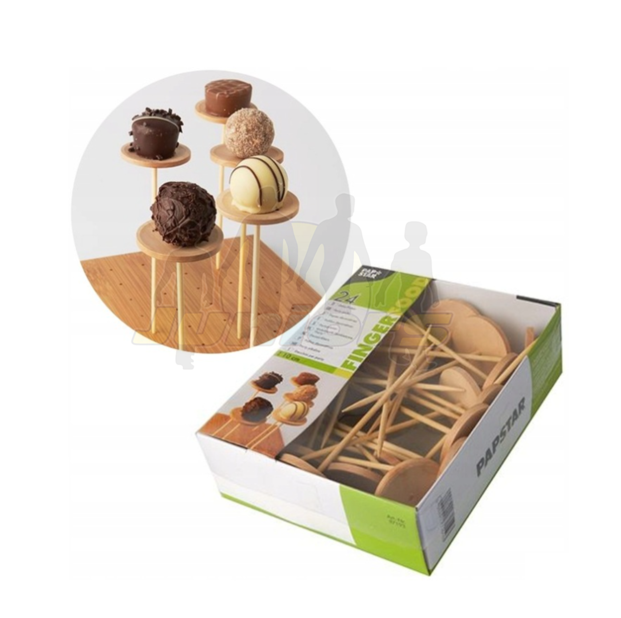 BACCHETTE FINGERFOOD 10 CM DISC CF DA 24PZ 871