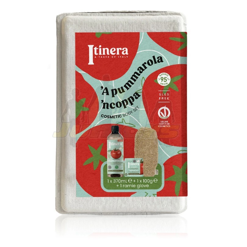 SET DOCCIA/GUANTO/SAPONE A PUMMAROLA NCOPPA BC