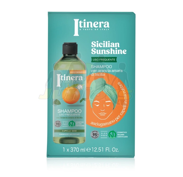 KIT SHAMPOO + ASCIUGAMANI ITINERA BC_EIGITSS_I